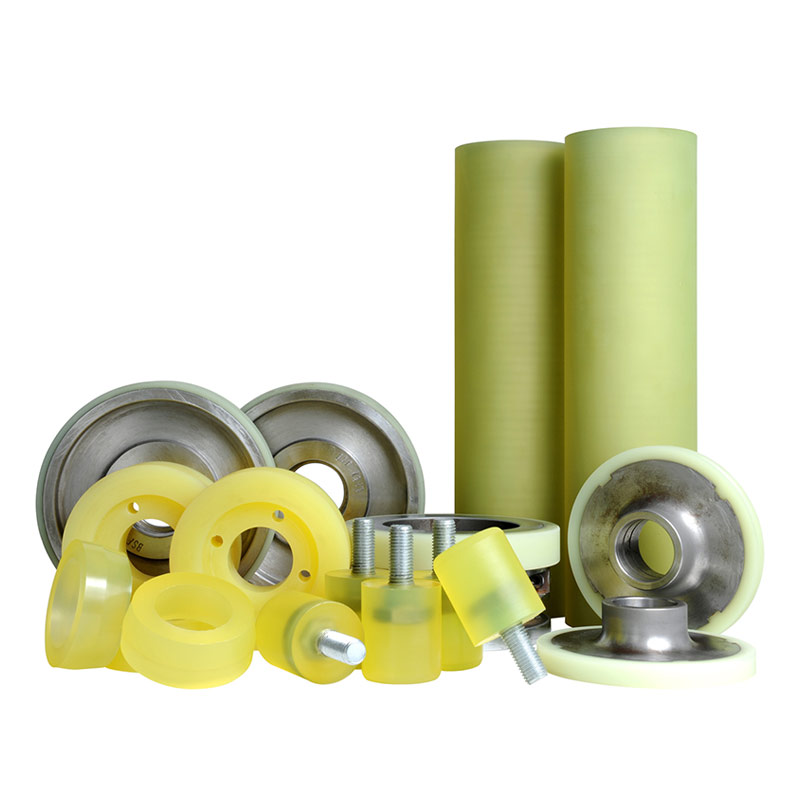【包胶滚轮】-铁件滚轮包胶-优力胶制品-软质包胶-硬质包胶-包胶产品